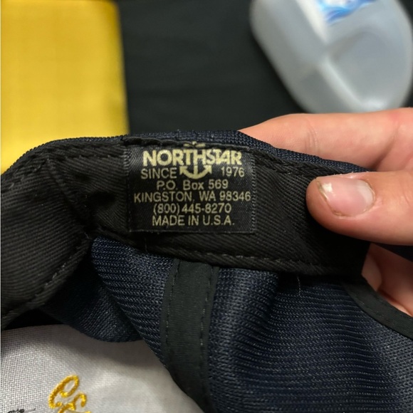 Vintage Blue USS ARIZONA BB39 PEARL HARBOR Unisex Hat Adjustable By NorthstarUSA - Picture 11 of 12